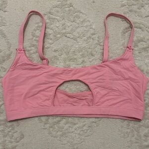 SKIMS Pink Bralette